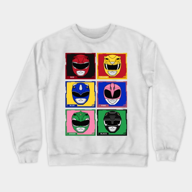 Morphin Grid Crewneck Sweatshirt by CRD Branding